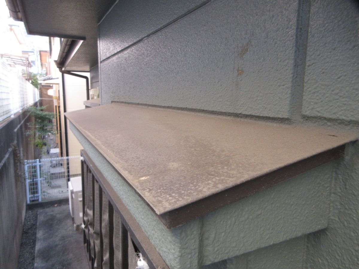 【和歌山市】　D様邸<br>『グレーカラーで統一された外壁と屋根がシックで素敵な仕上がりに…✧₊°』インテグラルコート塗布9